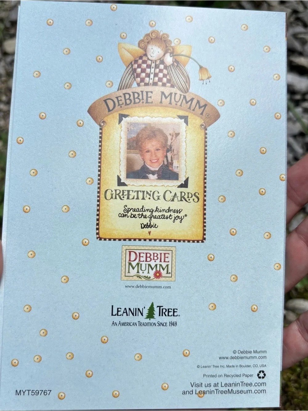 Vintage Debbie Mumm Leanin Tree Country Greeting Cards (2ct)